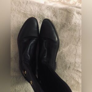 Michael Kors leather high  Black Women's Boots